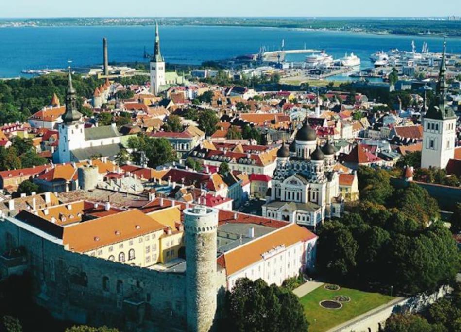 Apartament Medieval Unit With Sauna Tallin Zewnętrze zdjęcie