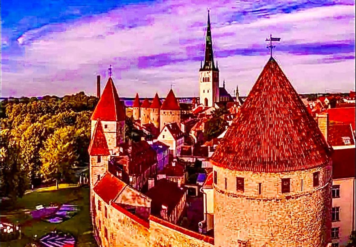 Apartament Medieval Unit With Sauna Tallin Zewnętrze zdjęcie
